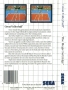 Sega  Master System&nbsp; - &nbsp;Great Volleyball (Back)